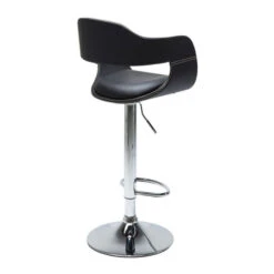 Barkruk Met Rugleuning Zwart -Meubelverkoop barkruk met rugleuning costa zwart 03 800x800 1