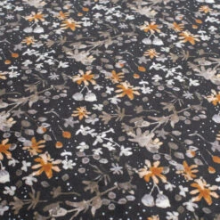 BePureHome Barstoel Met Bloempatroon -Meubelverkoop bepure vogue fluwele barstoel 65 cm flower zwart 02 1