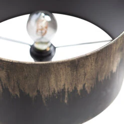 BePureHome Stoere Tafellamp Van Metaal -Meubelverkoop bepurehome blackout stoere tafellamp van metaal 3