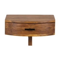 BePureHome Hangend Nachtkastje Van Hout