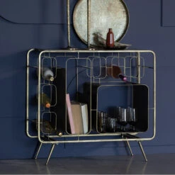 BePureHome Wijnkast Antique Brass -Meubelverkoop bepurehome capo wijnkast antique brass 03