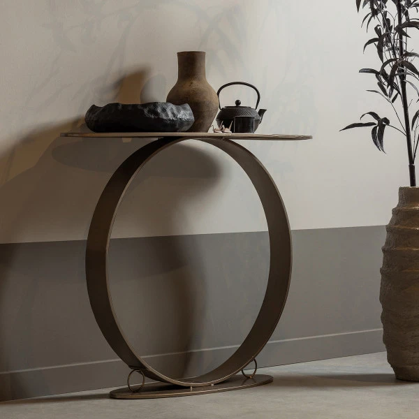 BePureHome Sidetable Metaal Champagne 5 BePureHome Sidetable Metaal Champagne - Afbeelding 3