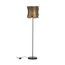 BePureHome Vloerlamp Antique Brass