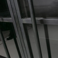 BePureHome Zwarte Vitrinekast Van Metaal 12 BePureHome Zwarte Vitrinekast Van Metaal -Meubelverkoop bepurehome exhibit zwarte vitrinekast van metaal 5