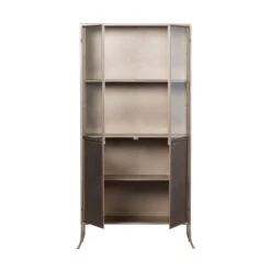 BePureHome Vitrinekast Champagne -Meubelverkoop bepurehome fossil vitrinekast champagne 06