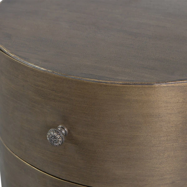 BePureHome Rond Nachtkastje Goud 9 BePureHome Rond Nachtkastje Goud - Afbeelding 7