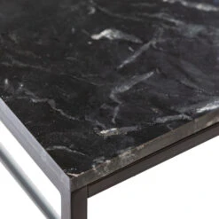 BePureHome Marmeren Sidetable Zwart -Meubelverkoop bepurehome mellow marmeren sidetable zwart 3