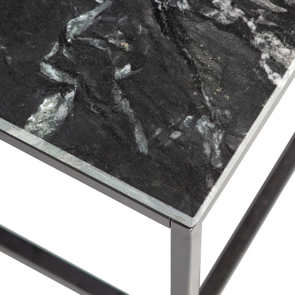 BePureHome Rechthoekige Salontafel Zwart Marmer 4 BePureHome Rechthoekige Salontafel Zwart Marmer - Afbeelding 2