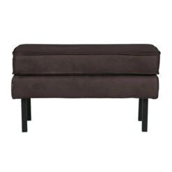 BePureHome Hocker Recycle Leer -Meubelverkoop bepurehome rodeo hocker recycle leer 04