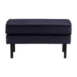 BePureHome Hocker Fluweel -Meubelverkoop bepurehome rodeo velvet hocker fluweel 06