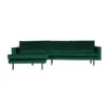 BePureHome Hoekbank Chaise Longue Velvet -Meubelverkoop bepurehome rodeo velvet hoekbank chaise longue fluweel 01