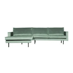 BePureHome Hoekbank Chaise Longue Velvet -Meubelverkoop bepurehome rodeo velvet hoekbank chaise longue fluweel 04