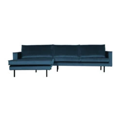 BePureHome Hoekbank Chaise Longue Velvet -Meubelverkoop bepurehome rodeo velvet hoekbank chaise longue fluweel 12