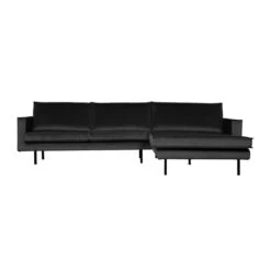 BePureHome Hoekbank Chaise Longue Velvet -Meubelverkoop bepurehome rodeo velvet hoekbank chaise longue fluweel 24