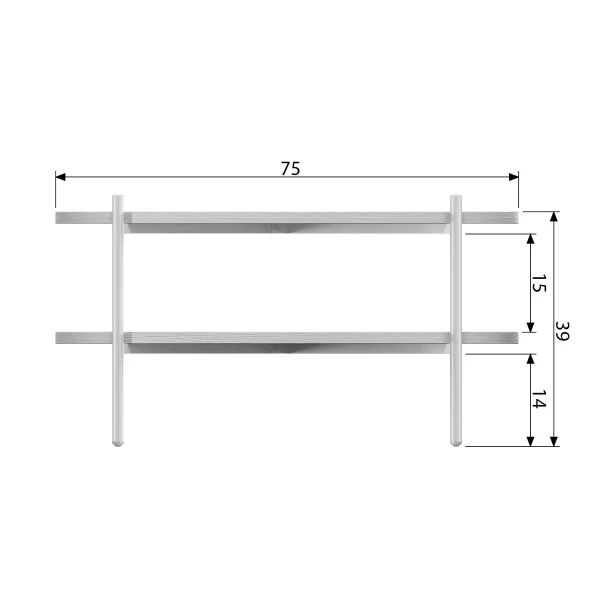 BePureHome Witte Salontafel Rond 7 BePureHome Witte Salontafel Rond - Afbeelding 5
