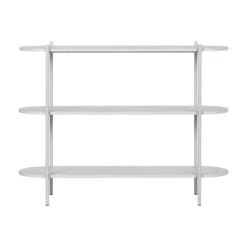 BePureHome Witte Stellingkast Ovaal -Meubelverkoop bepurehome tender witte stellingkast ovaal 2