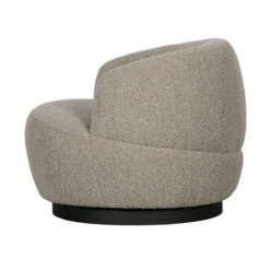 BePureHome Ronde Draaifauteuil Boucle 8 BePureHome Ronde Draaifauteuil Boucle -Meubelverkoop bepurehome woolly draaifauteuil van zachte stof 02