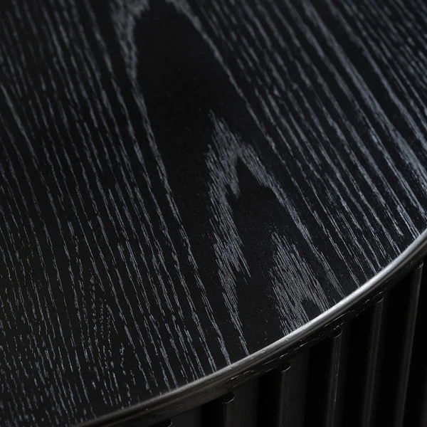 Bijzettafel Zwart Rond 7 Bijzettafel Zwart Rond - Afbeelding 5