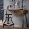 Boomstam Sidetable Met Lade -Meubelverkoop boomstam sidetable met lade giani live edge 02