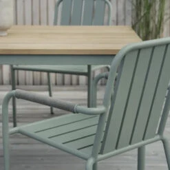 Brafab Tuinstoel Met Armleuningen -Meubelverkoop brafab innes tuinstoel met armleuningen grijs 10 2