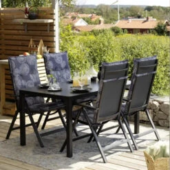 Brafab Standenstoel Aluminium -Meubelverkoop brafab rana standenstoel zwart aluminium 03 1