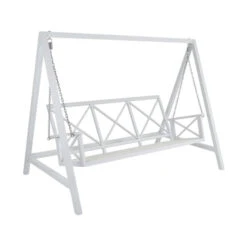 Brafab Schommelbank Wit Aluminium