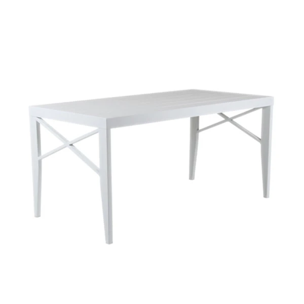 Brafab Tuin Salontafel Wit Aluminium 3 Brafab Tuin Salontafel Wit Aluminium