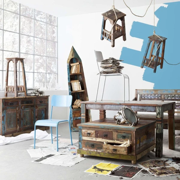 Buffetkast Gerecycled Sloophout 6 Buffetkast Gerecycled Sloophout - Afbeelding 4