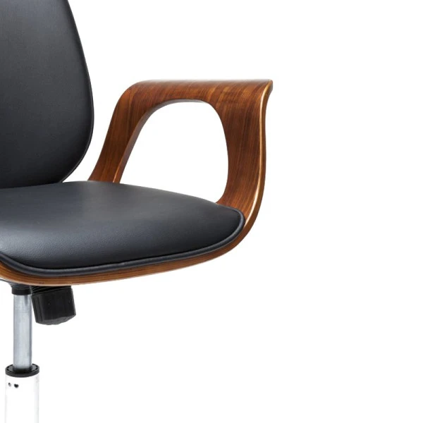 Bureaustoel Walnoot 7 Bureaustoel Walnoot - Afbeelding 5
