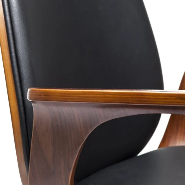 Bureaustoel Walnoot 9 Bureaustoel Walnoot - Afbeelding 7