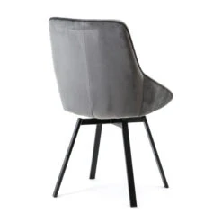 Draaibare Eetstoel Fluweel 13 Draaibare Eetstoel Fluweel -Meubelverkoop by boo beau moderne eetstoel van fluweel 02