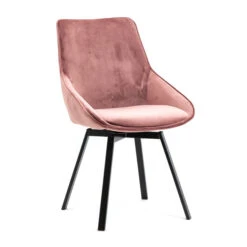 Draaibare Eetstoel Fluweel 11 Draaibare Eetstoel Fluweel -Meubelverkoop by boo beau moderne eetstoel van fluweel 05