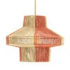 Jute Hanglamp Oranje-naturel