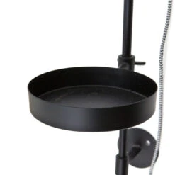 Zwarte Wandlamp Met Plankje -Meubelverkoop by boo horus zwarte wandlamp met plankje 02