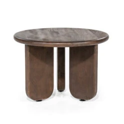 Houten Salontafel Rond -Meubelverkoop by boo odin houten salontafel rond 01 1