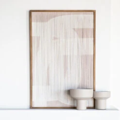 Japandi Schilderij Off-white