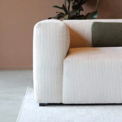 Kleine Hoekbank -Meubelverkoop creme hoekbank rechts bodio fen 02 1