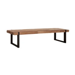 Robuuste Salontafel Van Teakhout -Meubelverkoop d bodhi beam robuuste salontafel van teakhout 03