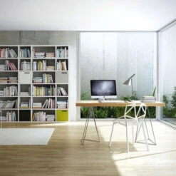 Groot Bureau Eiken Met Chroom -Meubelverkoop design bureau tundo vitor 011 800x800 1
