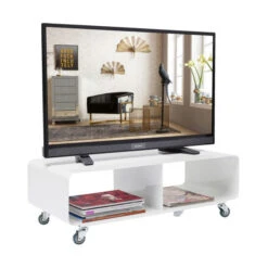 Verrijdbaar Tv Meubel Wit -Meubelverkoop design tv meubel mobil wit 03
