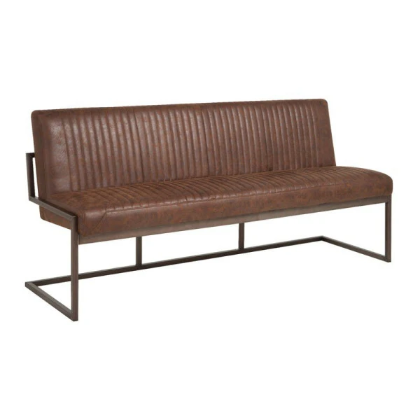 Donkerbruine Eetkamerbank 3 Donkerbruine Eetkamerbank