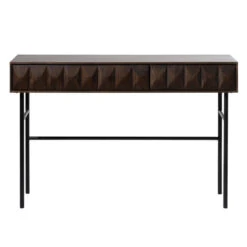 Donkerbruine Wandtafeltje -Meubelverkoop donkerbruine wandtafeltje bodio curb 01