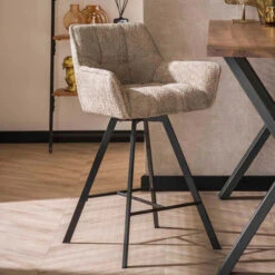 Draaibare Barkruk Met Armleuningen