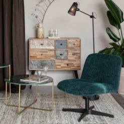 Draaistoel Met Ribstof -Meubelverkoop draaistoel met ribstof belmond lumz home 10