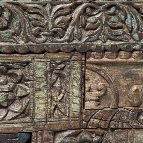 India Dressoir Houtsnijwerk 7 India Dressoir Houtsnijwerk - Afbeelding 5
