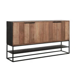 Groot Dressoir Teak Hout -Meubelverkoop dtp home cosmo houten dressoir no 03