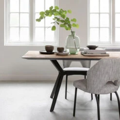 Design Eettafel Teak Hout -Meubelverkoop dtp home metropole design eettafel teak hout 010