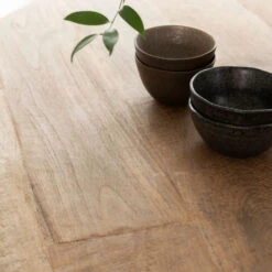 Ronde Design Eettafel Teak 11 Ronde Design Eettafel Teak -Meubelverkoop dtp home metropole ronde design eettafel teak 04