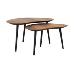 Organische Salontafel Set Teak 8 Organische Salontafel Set Teak -Meubelverkoop dtp home organus salontafelset teakhout 03