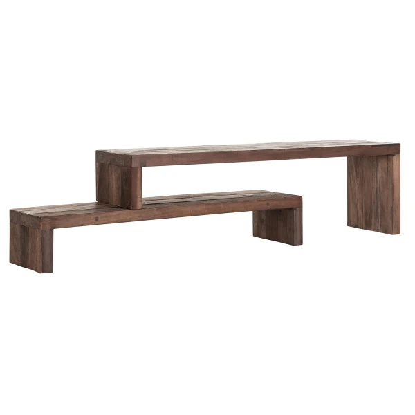 Tv-meubel Uitschuifbaar Hout 4 Tv-meubel Uitschuifbaar Hout - Afbeelding 2